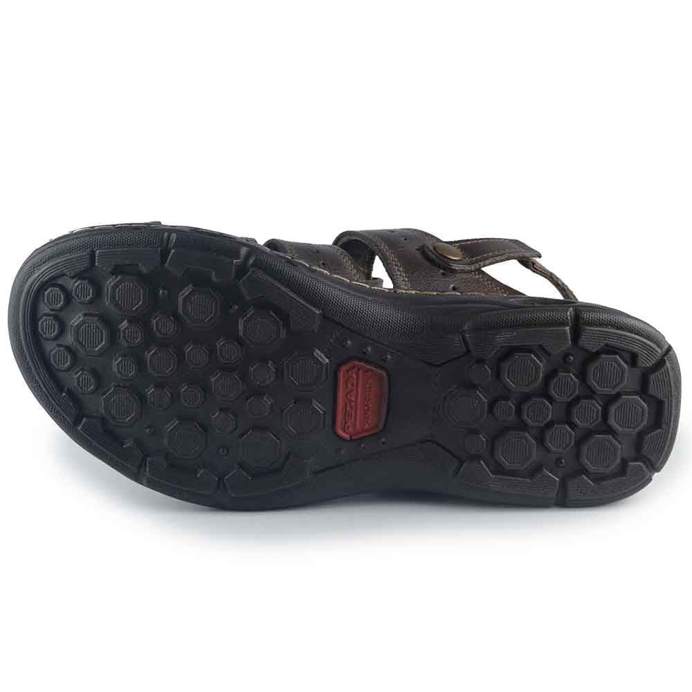 Papete Masculina Pegada Couro 130687-03 Marrom Escuro 5