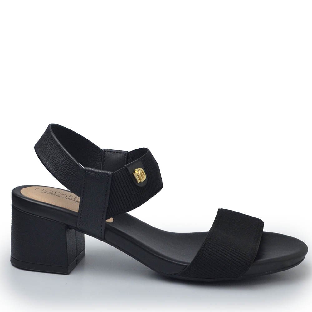 Sandália Modare Feminina 7187.100 Preto 1