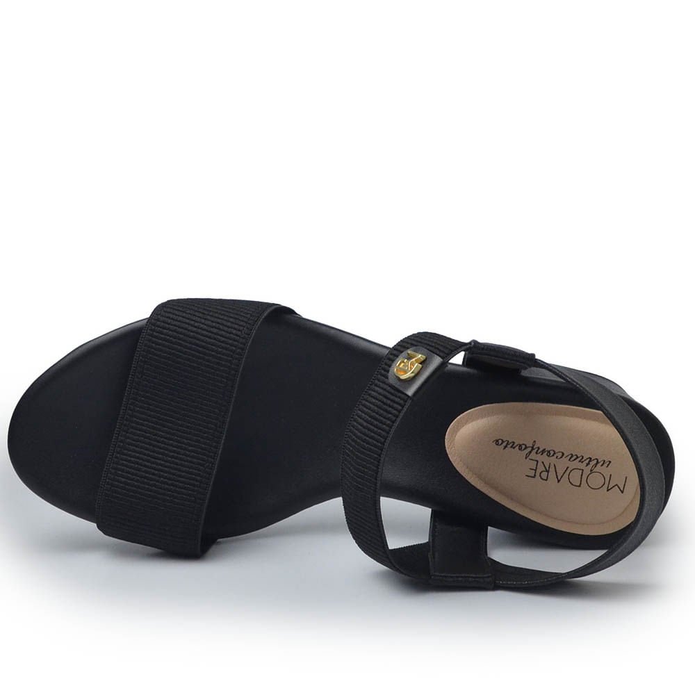 Sandália Modare Feminina 7187.100 Preto 4