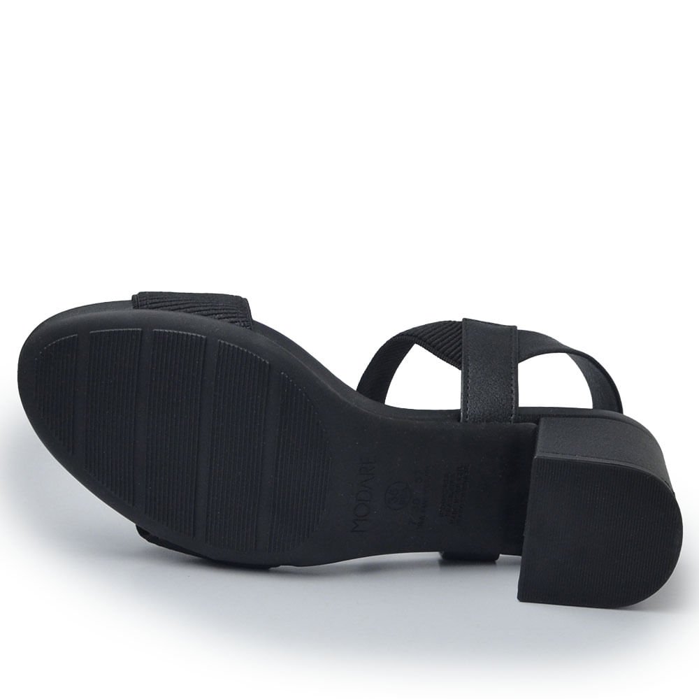 Sandália Modare Feminina 7187.100 Preto 5