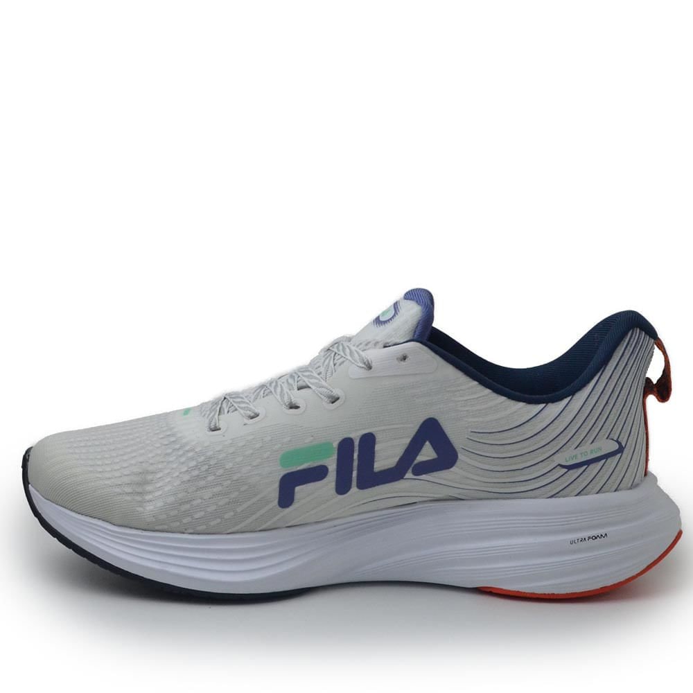 Tênis Esportivo Fila Masculino Racer Curve 2 F01R00148 Branco 3