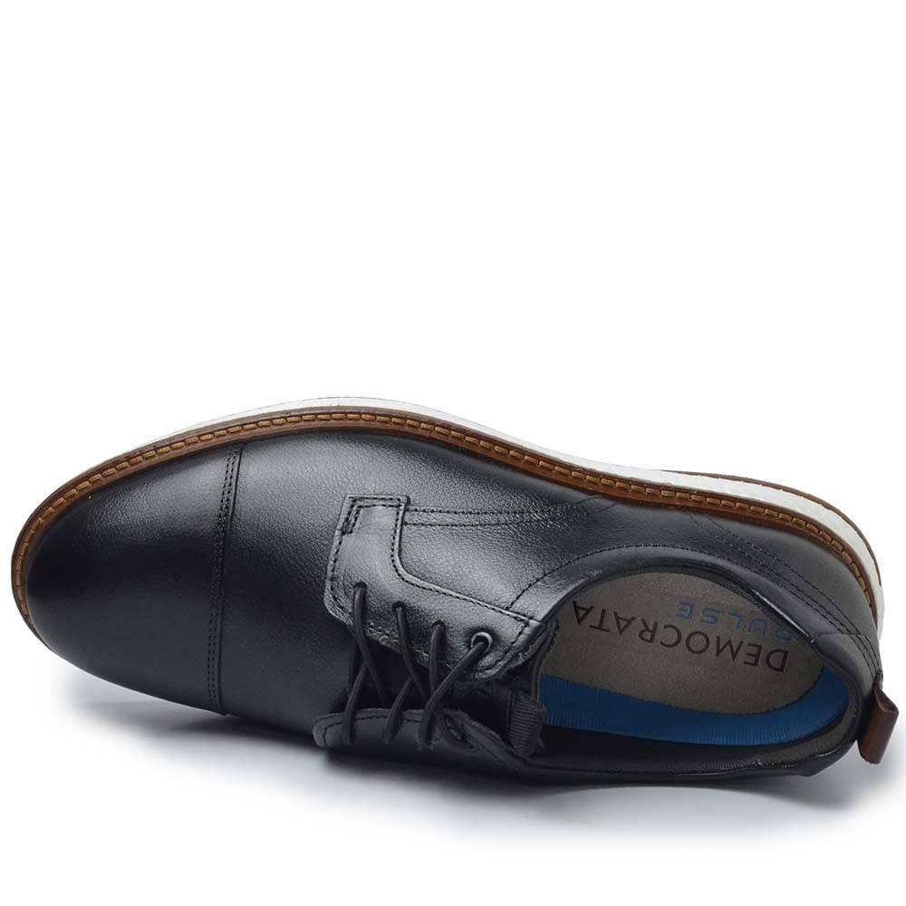 Sapato Democrata Masculino Clark Pulse 604202 Preto 4