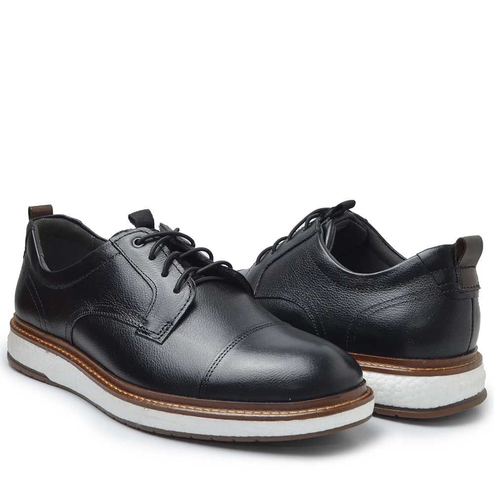 Sapato Democrata Masculino Clark Pulse 604202 Preto 6