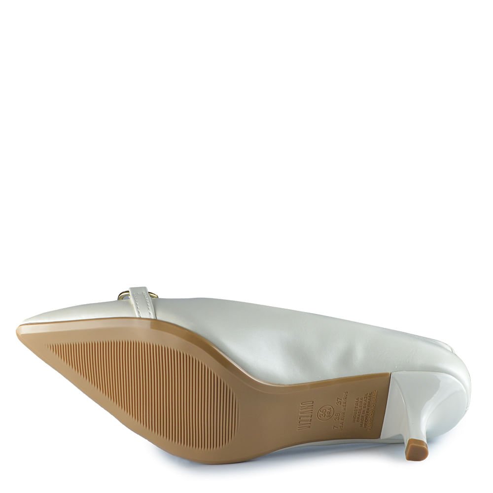 Scarpin Vizzano Feminino 1122.898 Off White 4