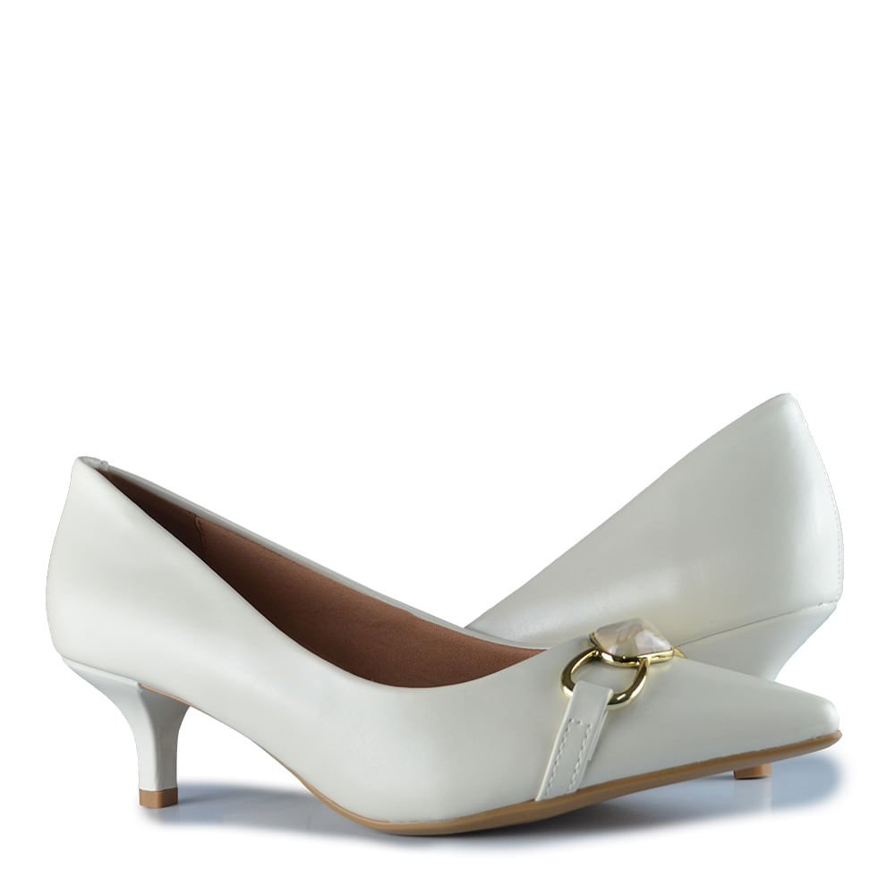 Scarpin Vizzano Feminino 1122.898 Off White 5