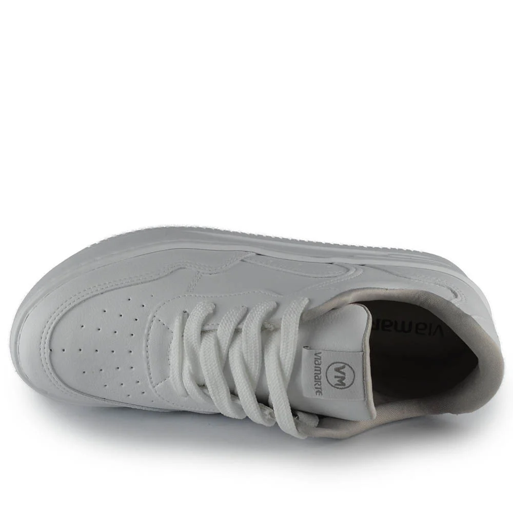 Tênis Casual Via Marte Feminino 065-002-03 Branco 4
