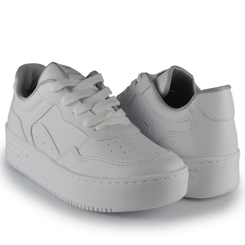 Tênis Casual Via Marte Feminino 065-002-03 Branco 6