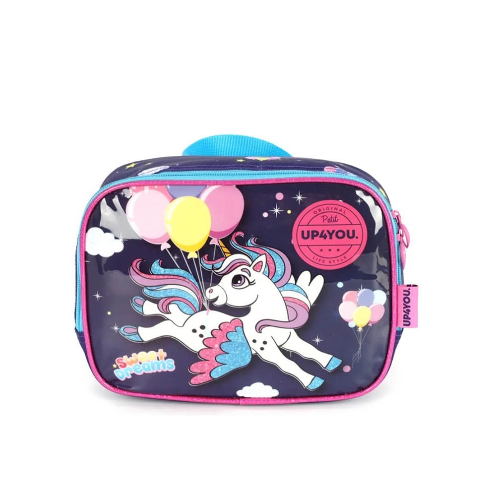 Lancheira Infantil Luxcel Feminina Unicórnio LA41013UP