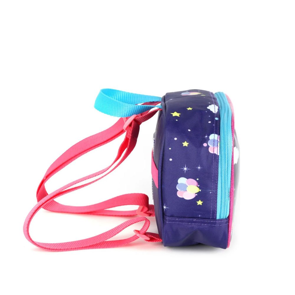 Lancheira Infantil Luxcel Feminina Unicórnio LA41013UP Rosa 3