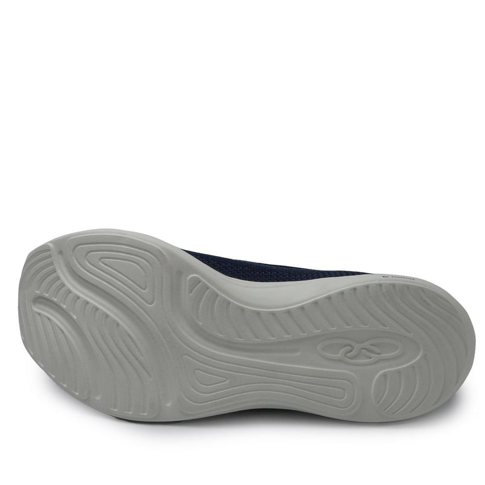 Tênis Casual Olympikus Feminino Slip On Safira 374 Azul Marinho 5