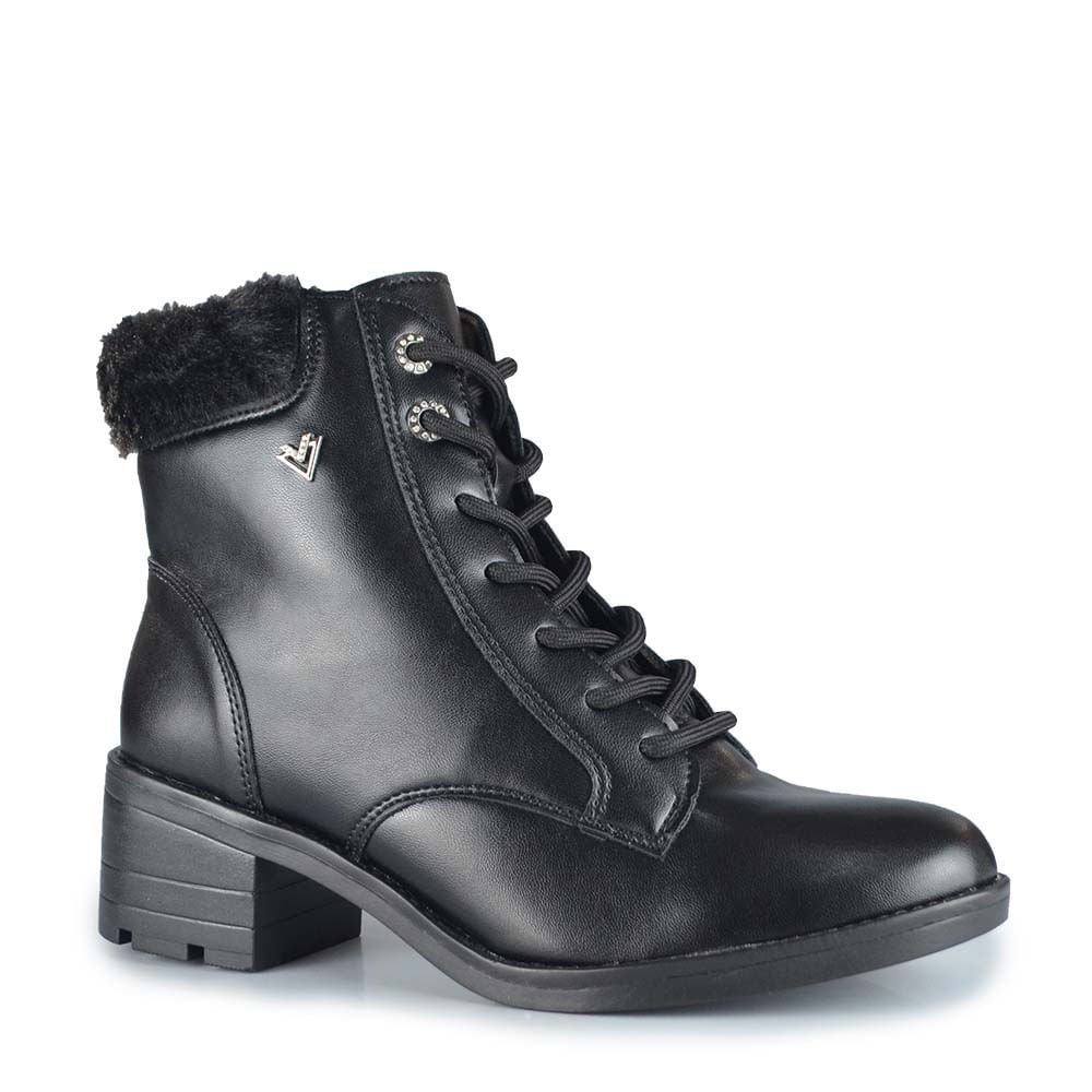 Coturno Via Marte Feminino 002-003-01 Preto 2