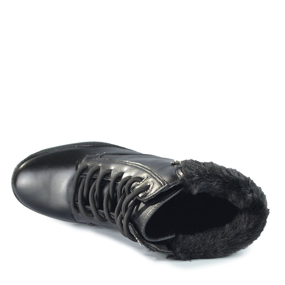 Coturno Via Marte Feminino 002-003-01 Preto 4