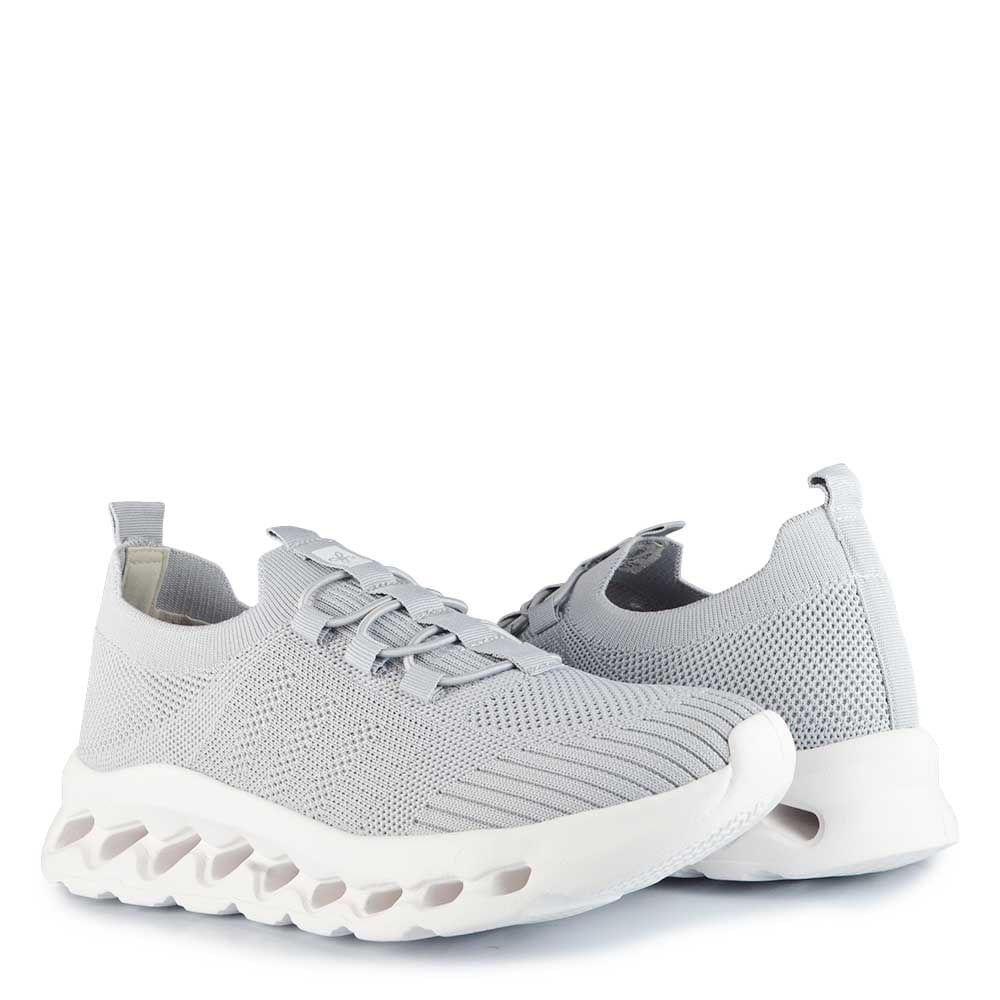 Tênis Esportivo Soft Li Feminino 10069.10428T Cinza 6