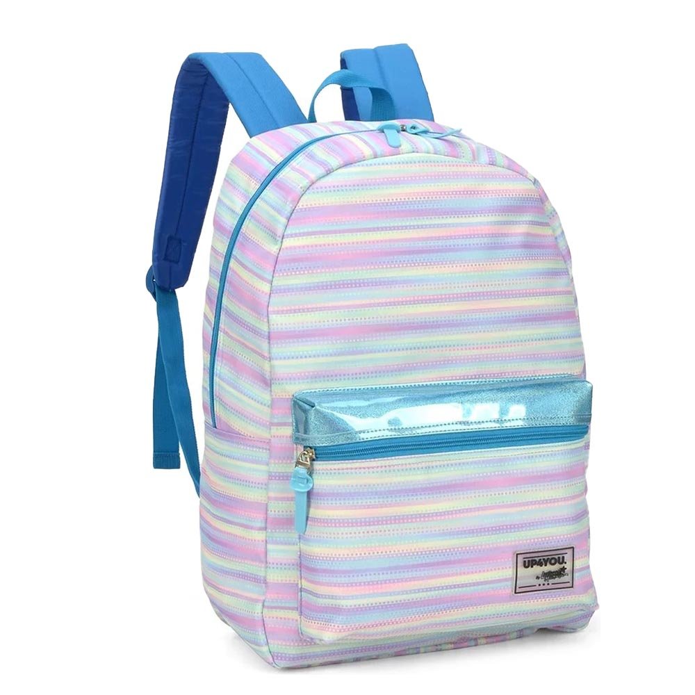 Mochila Juvenil Luxcel Feminina MS46127UP Azul 2