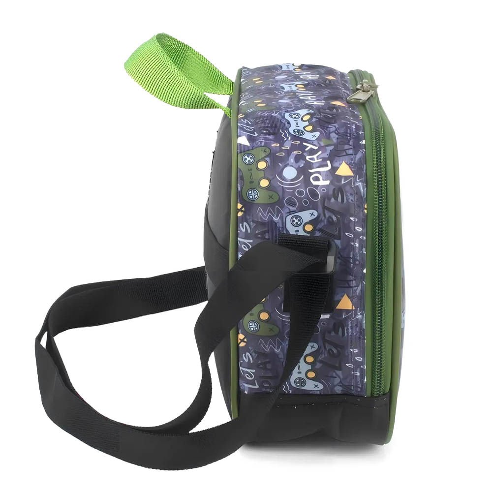 Lancheira Infantil Luxcel Masculina LA37643UP Verde 3