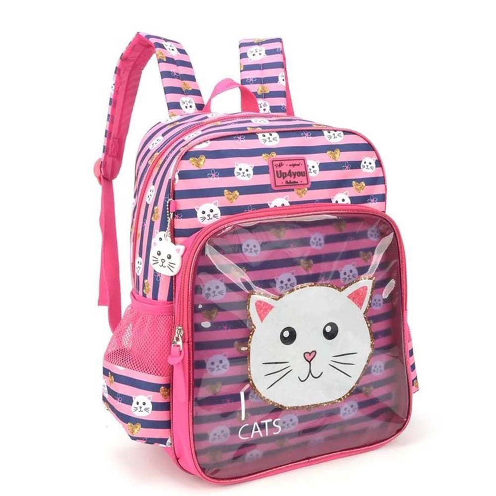 Mochila Infantil Luxcel Feminina IS33091UP Rosa Chiclete 2