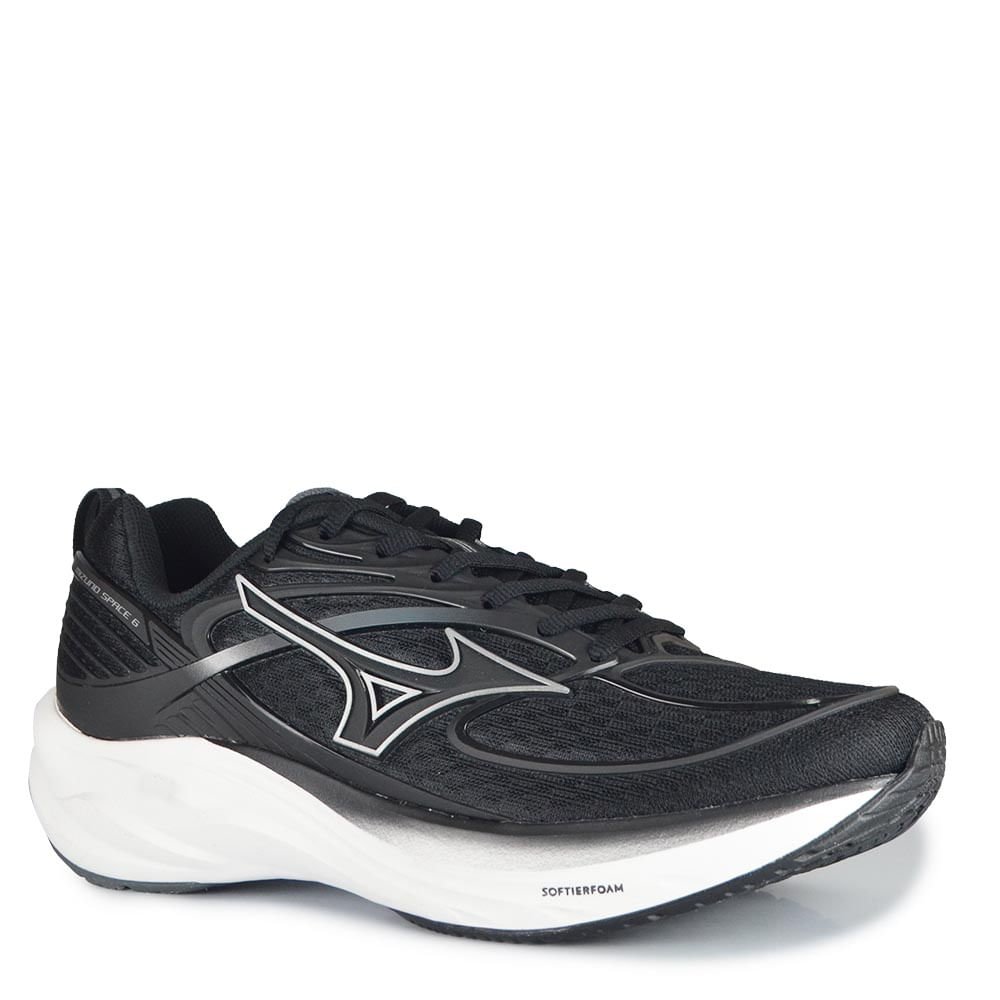 Tênis Esportivo Mizuno Masculino 6 101146146 Preto 2