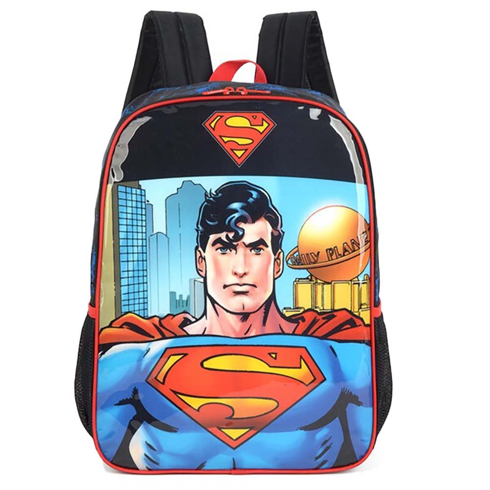 Mochila Infantil Luxcel Masculina Super Man IS36991SM