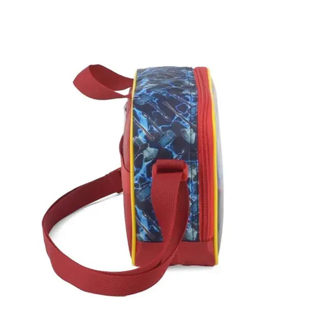 Lancheira Infantil Luxcel Masculina LA381133G Vermelho 3
