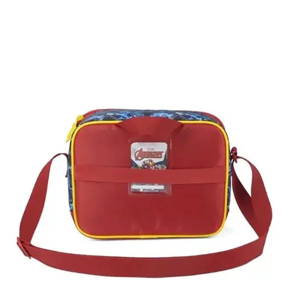 Lancheira Infantil Luxcel Masculina LA381133G Vermelho 4