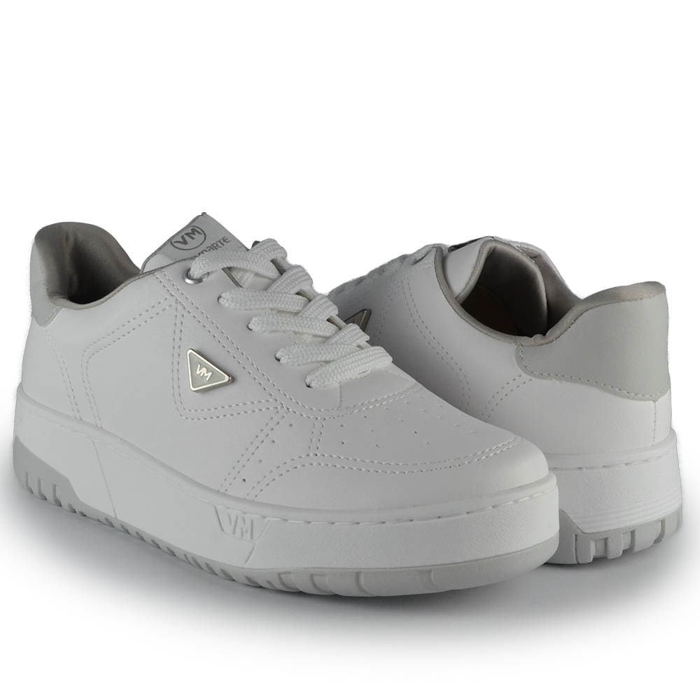 Tênis Casual Via Marte Feminino 042-008-07 Branco 6
