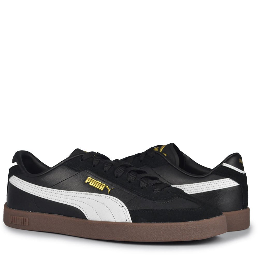 Tênis Casual Puma Feminino Club 2 Era 397447 Preto 6