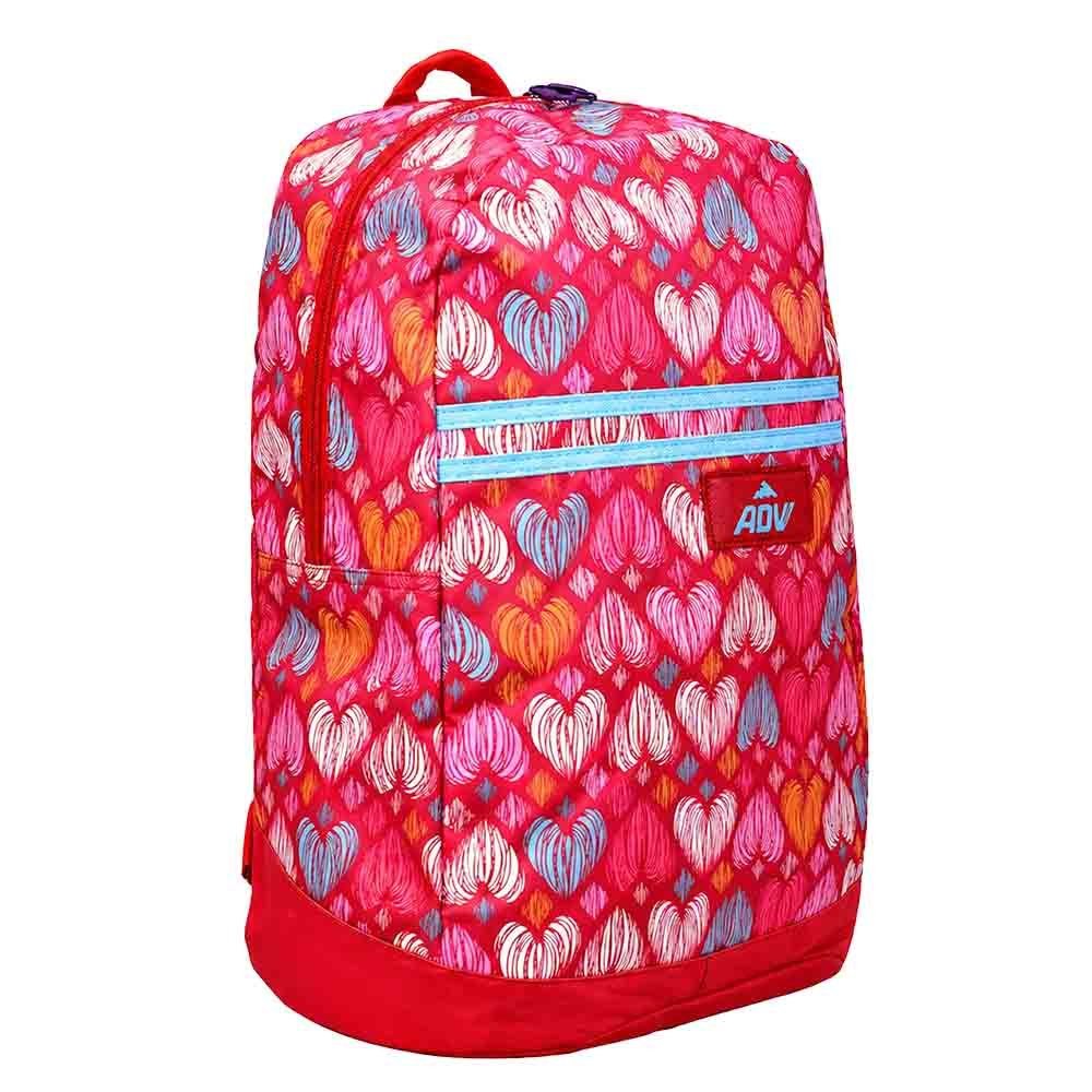 Mochila Juvenil Luxcel Feminina ADV MS45863AV Vermelho 2