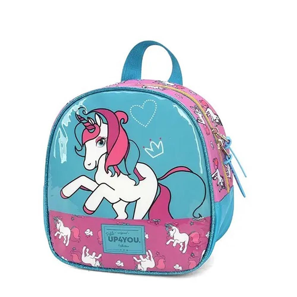 Lancheira Infantil Luxcel Feminina Unicornio LA34223UP Roxo 2