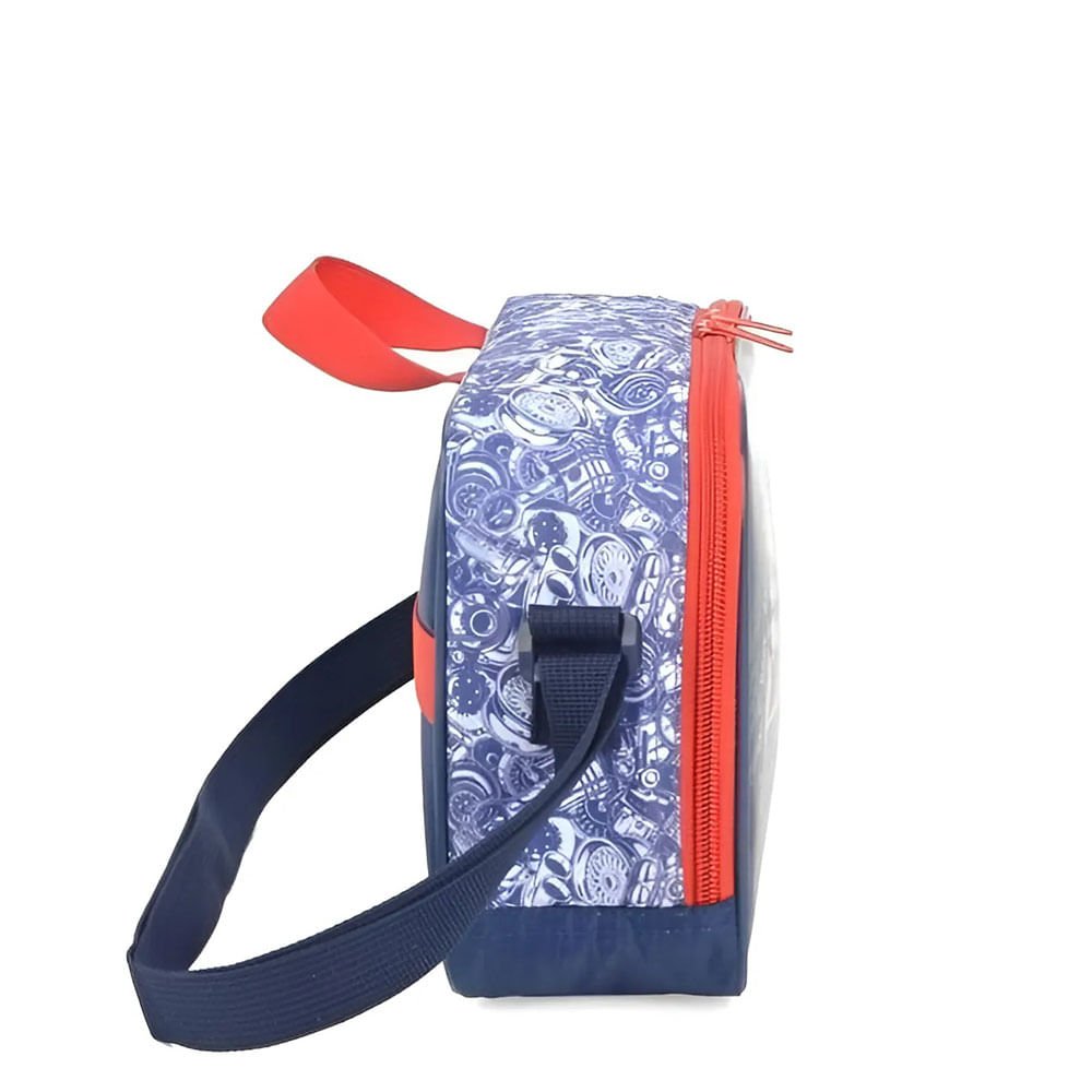 Lancheira Infantil Luxcel Masculina LA37623FA Azul 2