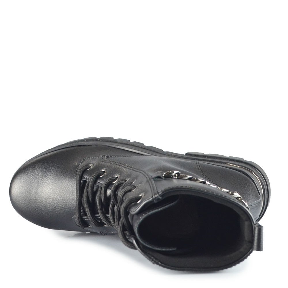 Coturno Via Marte Feminino 007-009-01 Preto 4