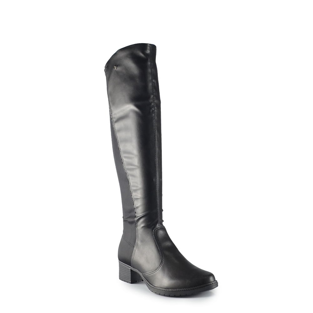 Bota Cano Longo Mississipi Feminina JO334 Preto 2
