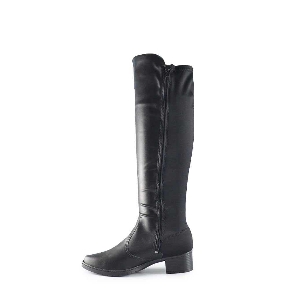 Bota Cano Longo Mississipi Feminina JO334 Preto 3