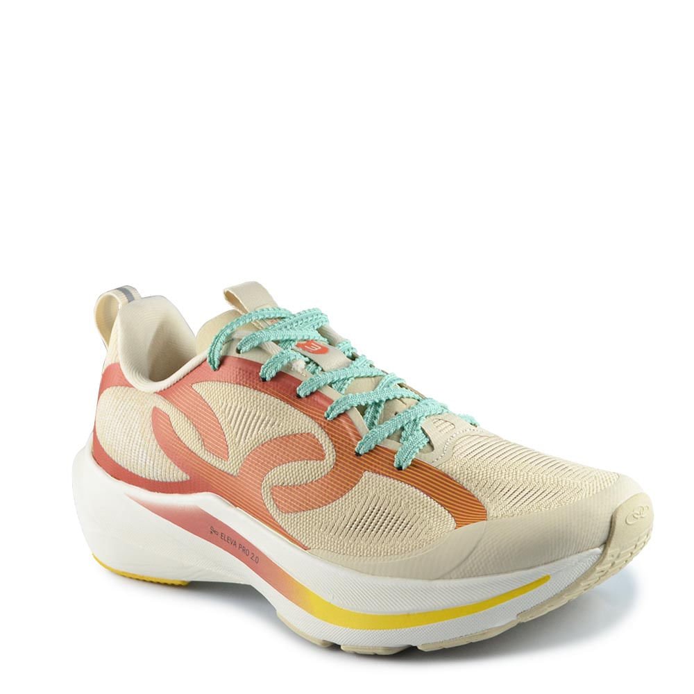 Tênis Esportivo Olympikus Feminino Corre Vento 473 Creme 2