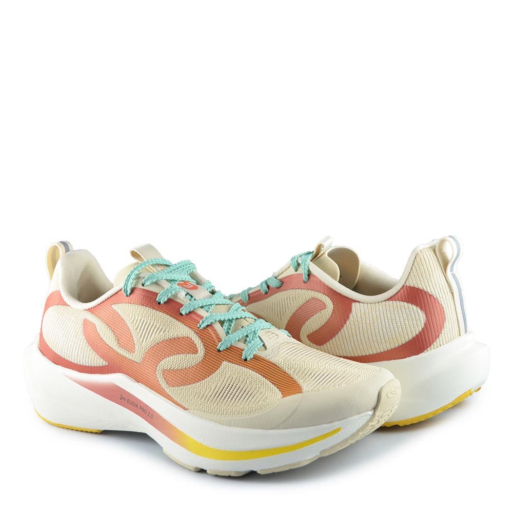 Tênis Esportivo Olympikus Feminino Corre Vento 473 Creme 6