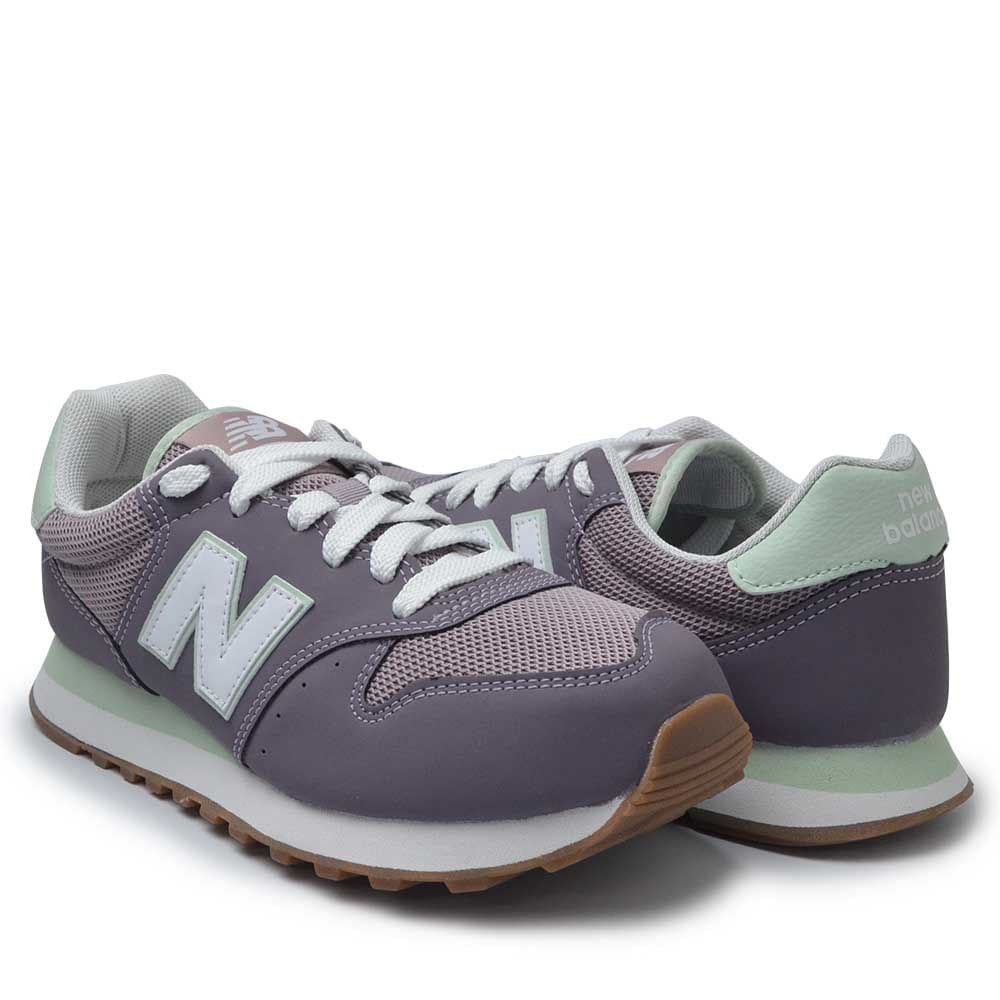 Tênis Casual New Balance Feminino 500 GW500 Roxo 6