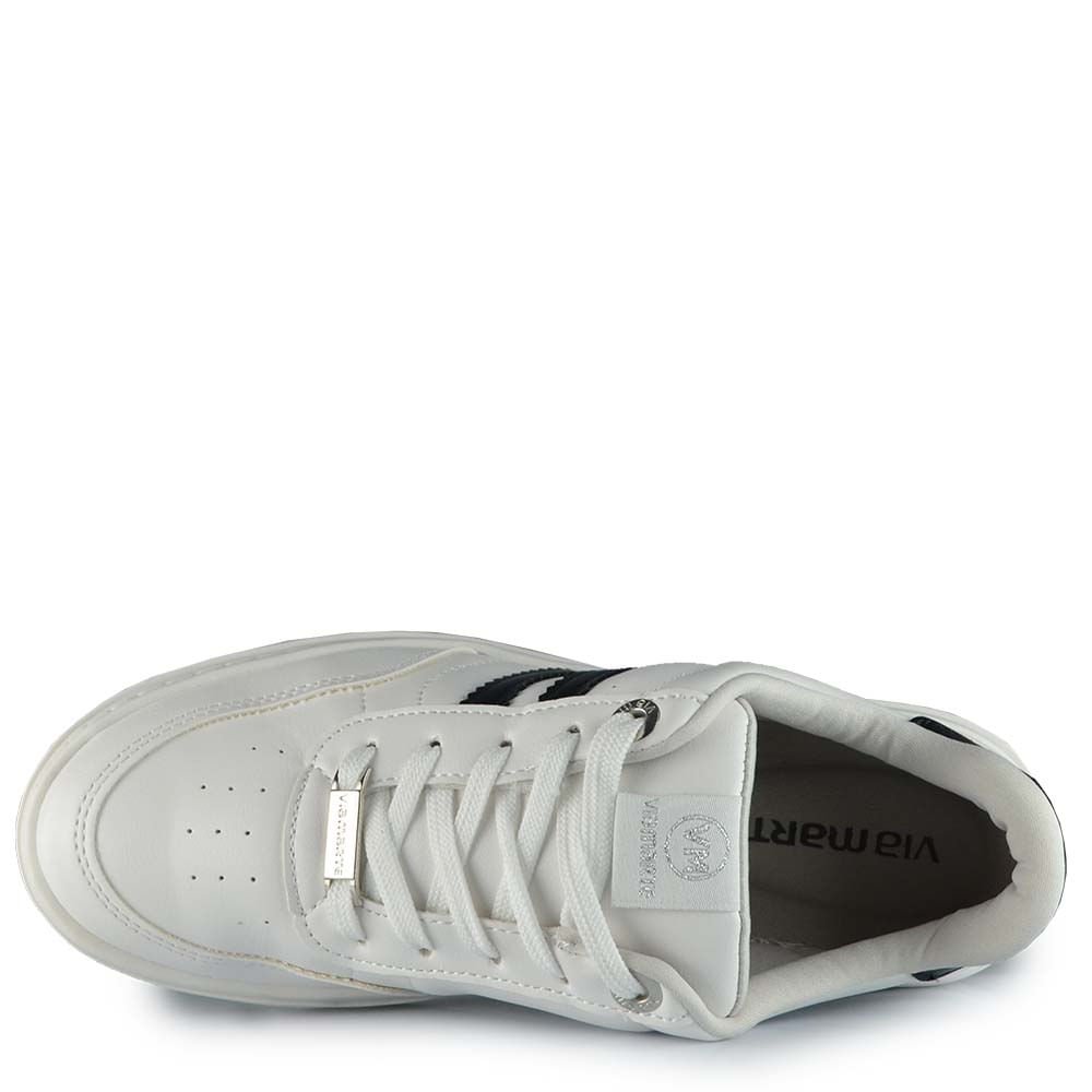 Tênis Casual Via Marte Feminino 281-001-01 Branco 4