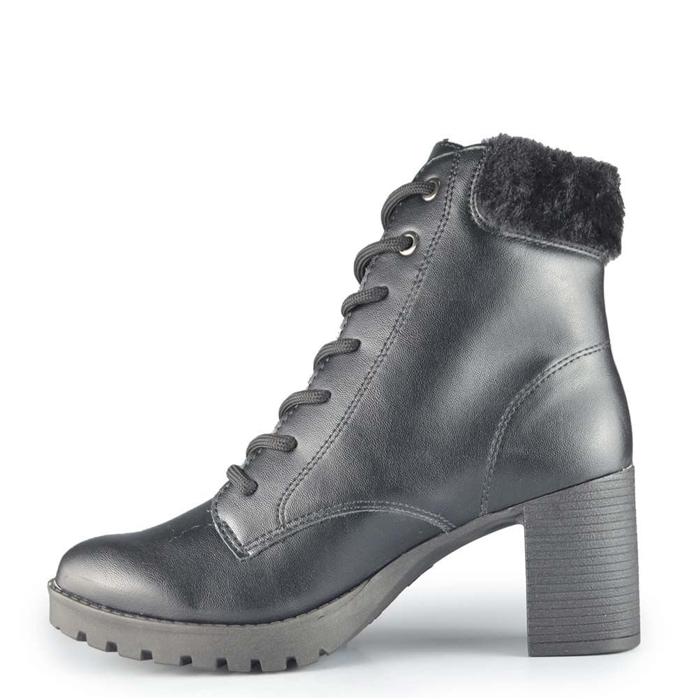 Coturno Via Marte Feminino 338-002-01 Preto 3