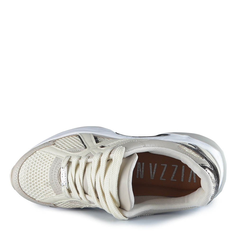 Tênis Casual Vizzano Feminino 1487.203 Creme 4