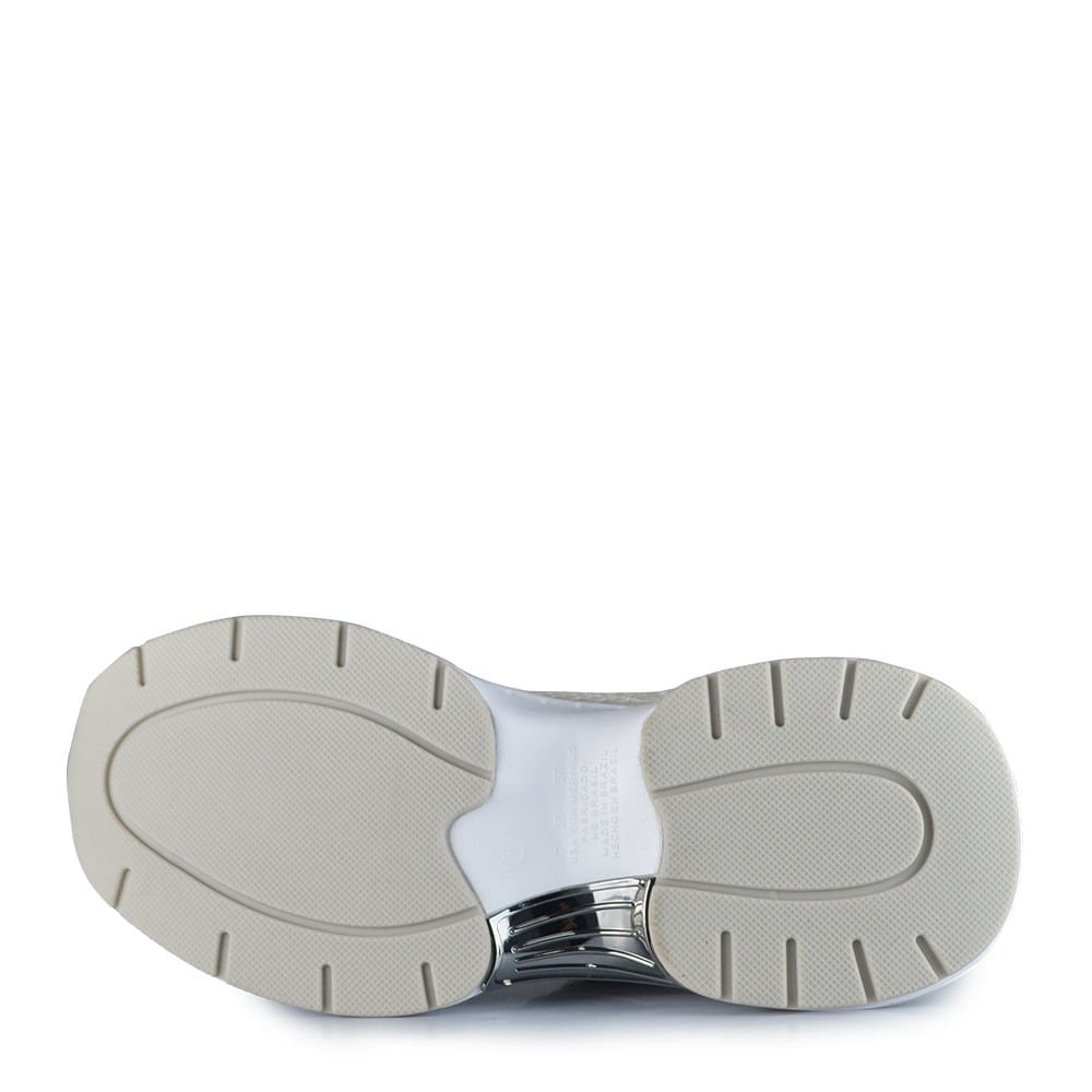 Tênis Casual Vizzano Feminino 1487.203 Creme 5