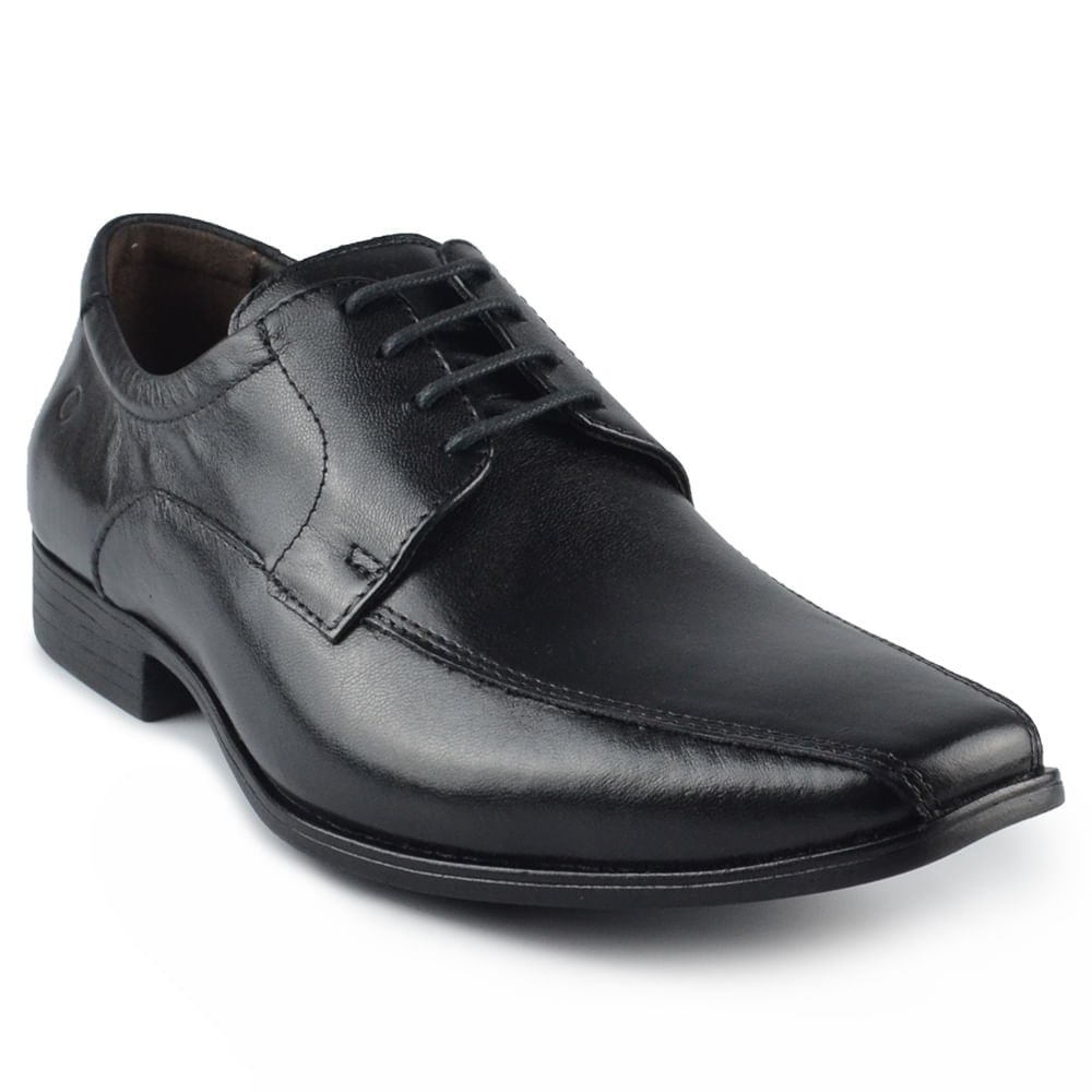 Sapato Social Masculino Democrata Prime Couro 244101 Preto 2