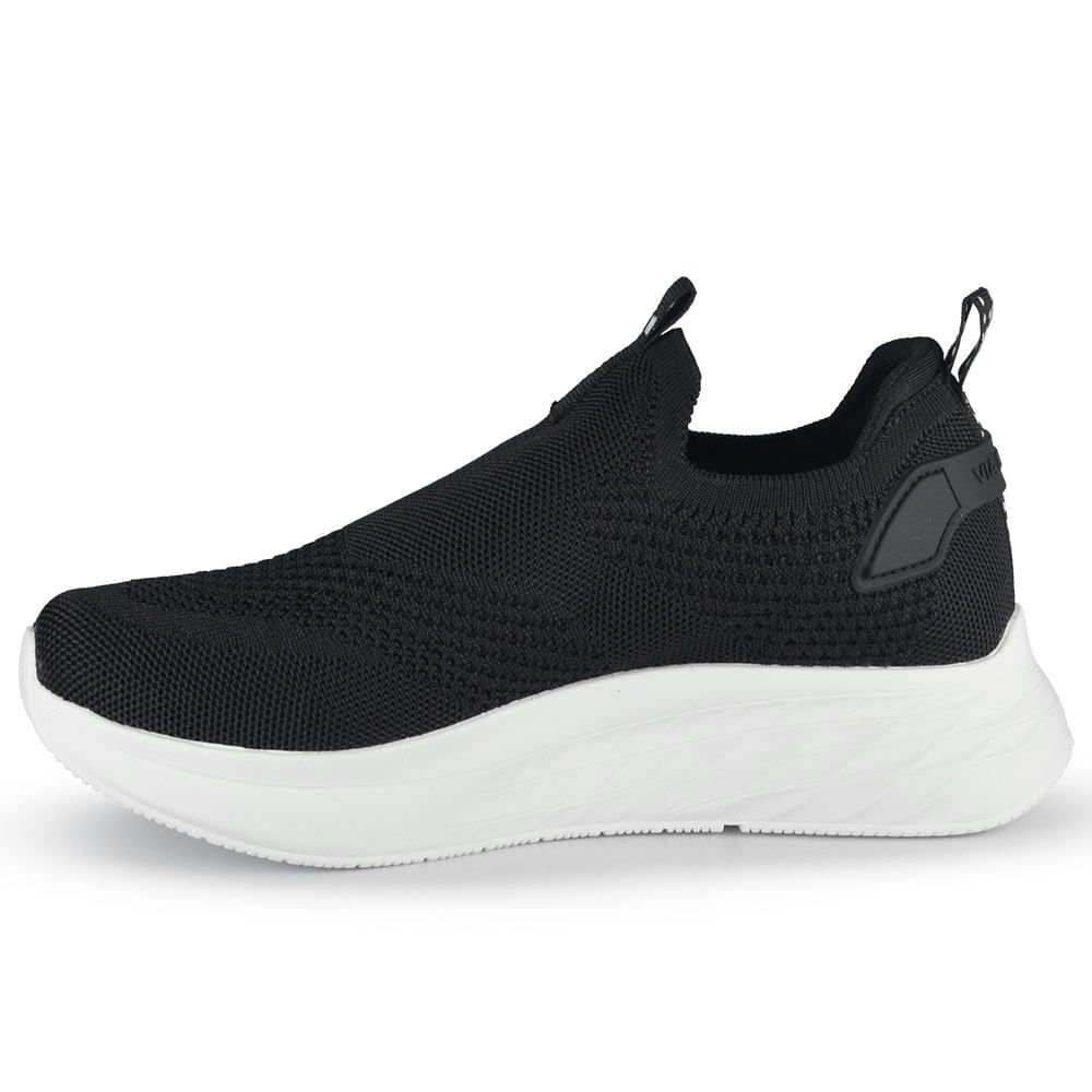 Tênis Casual Via Marte Feminino 23-19002-01 Preto 3