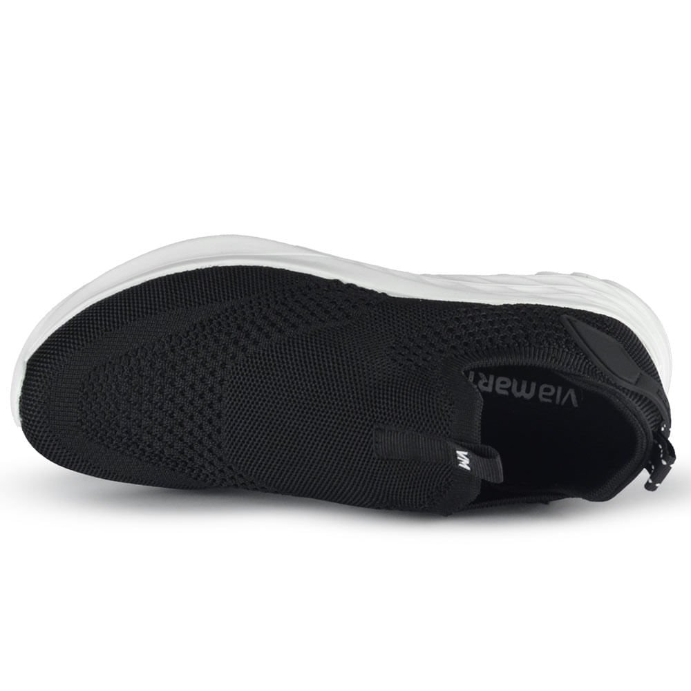 Tênis Casual Via Marte Feminino 23-19002-01 Preto 4