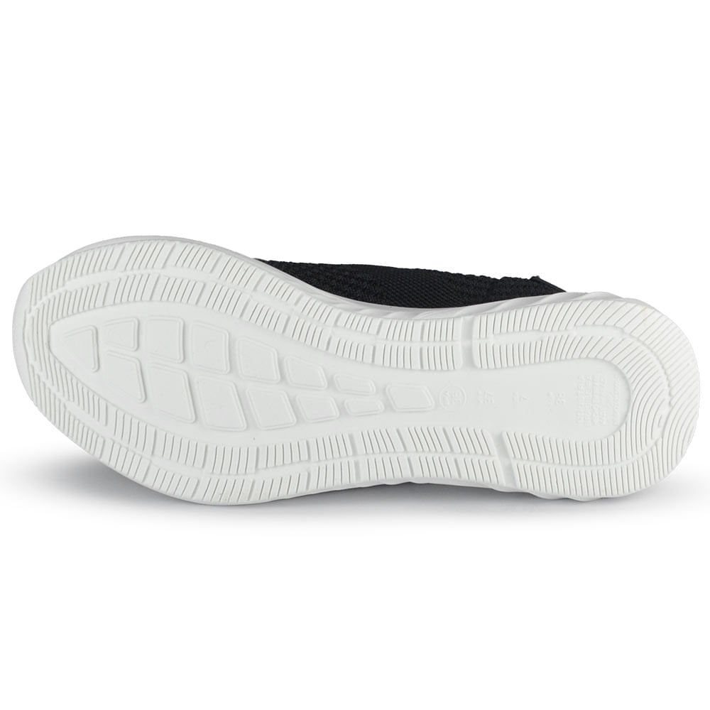 Tênis Casual Via Marte Feminino 23-19002-01 Preto 5