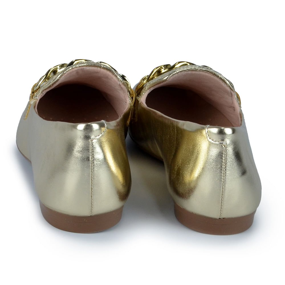 Sapatilha Sua Cia Feminina 8222.14670 Dourado 3
