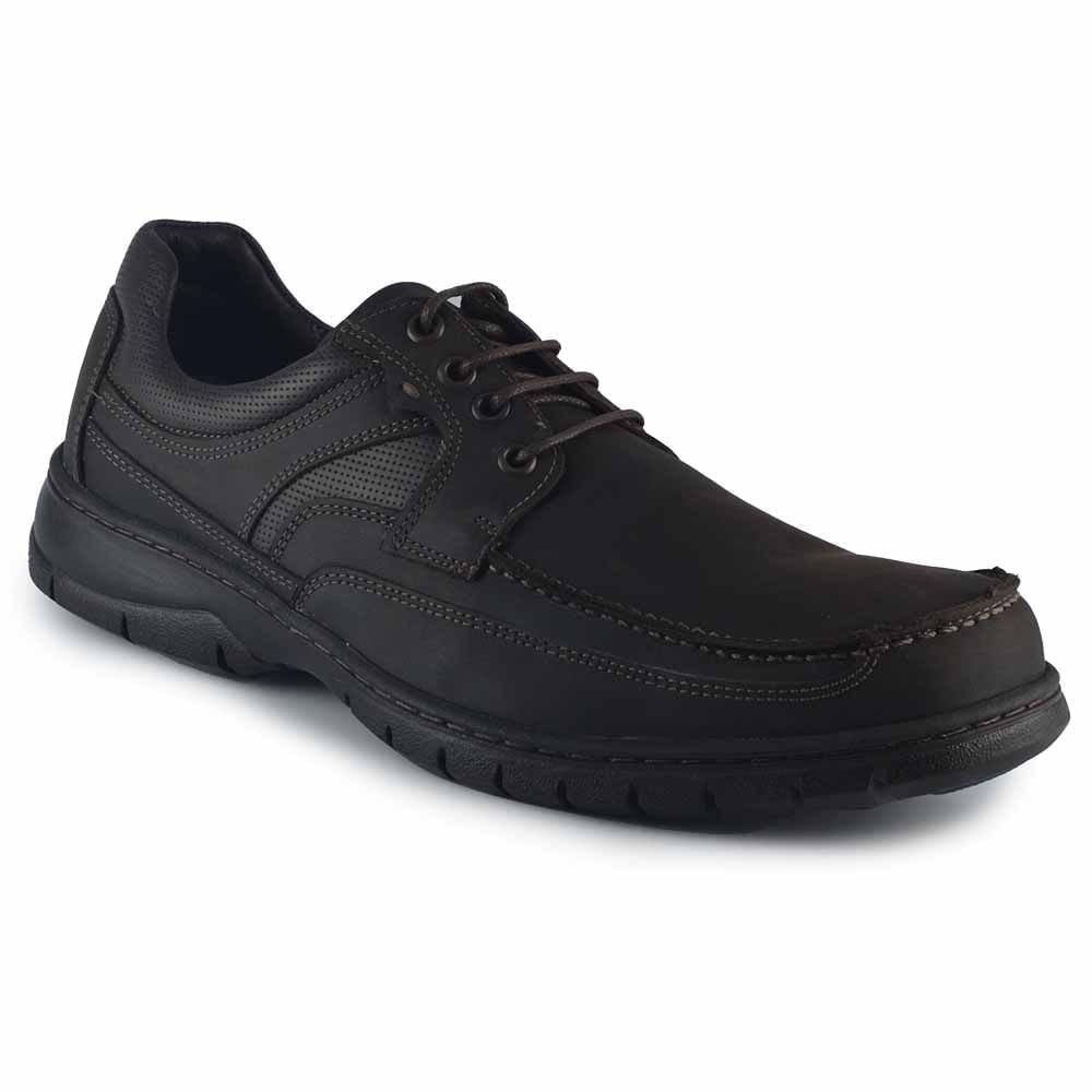 Sapato Social Anatomic GEL Masculino em Couro 7909 Marrom 2