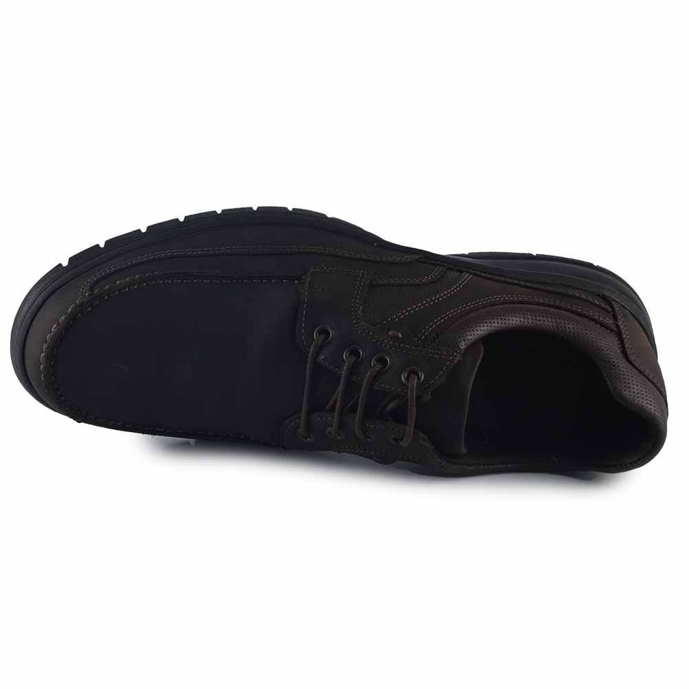 Sapato Social Anatomic GEL Masculino em Couro 7909 Marrom 4
