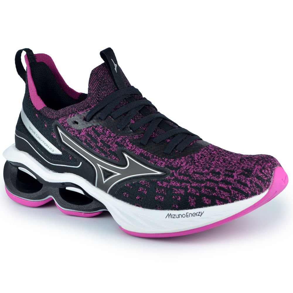 Tênis Esportivo Mizuno Feminino Wave Creation 23WK 102003002 Rosa 2