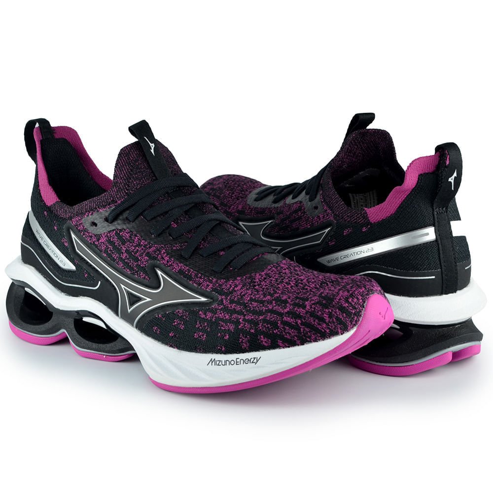 Tênis Esportivo Mizuno Feminino Wave Creation 23WK 102003002 Rosa 6