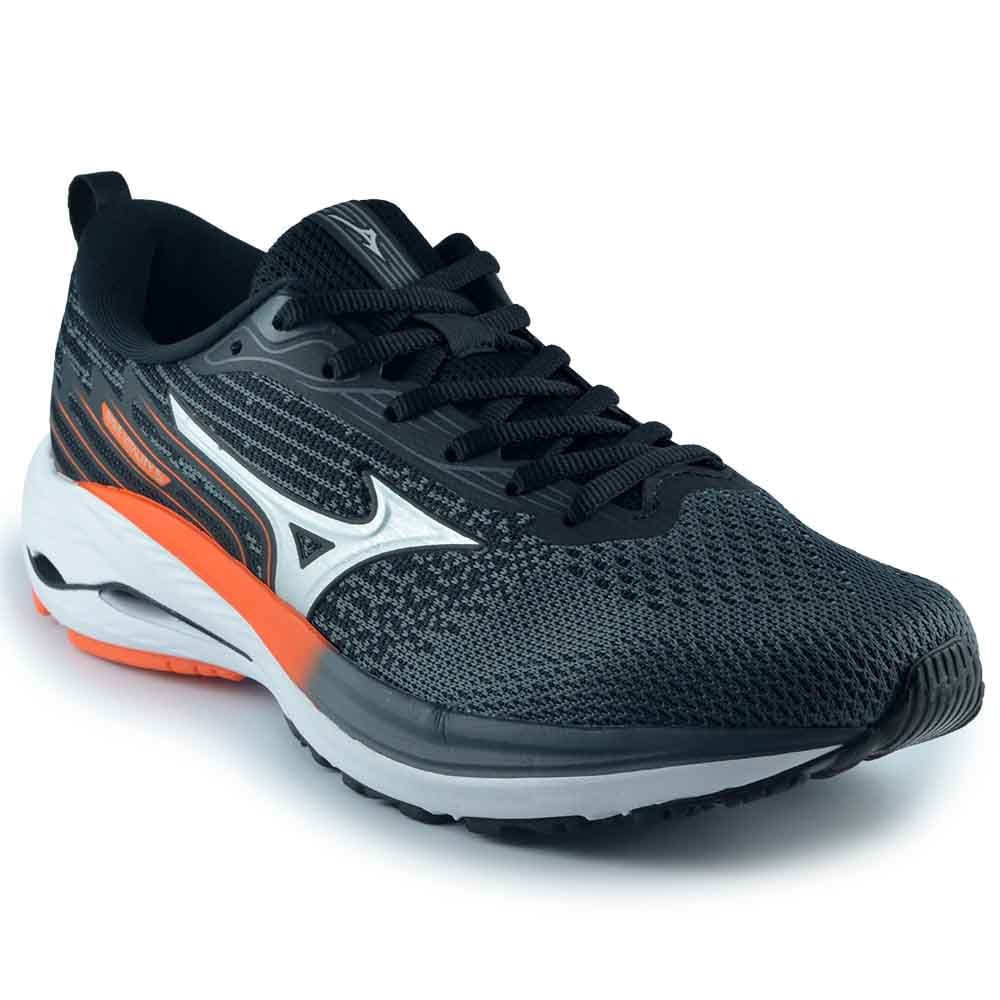 Tênis Esportivo Mizuno Masculino Wave Vitality 5 - 101057057 Cinza Escuro 2