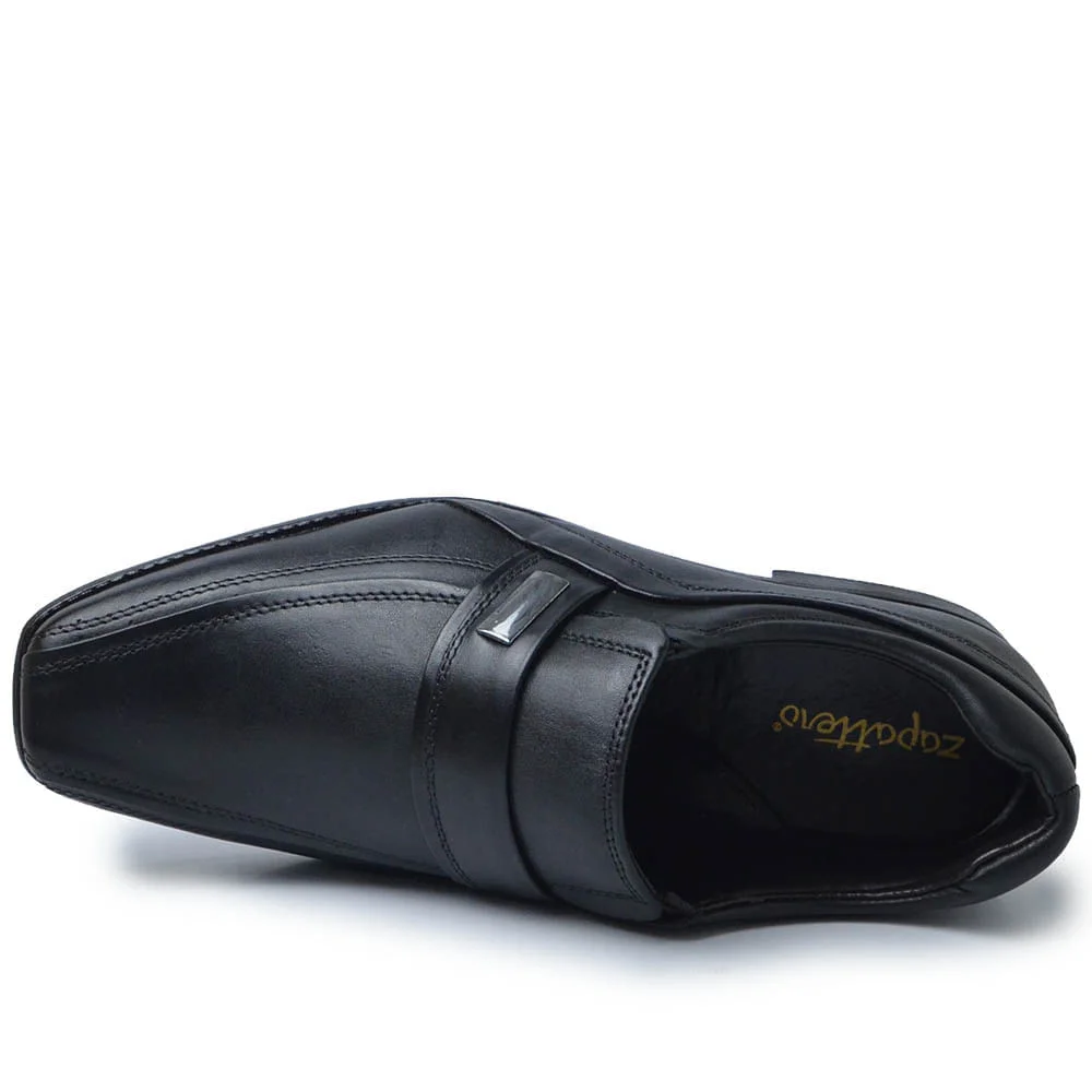 Sapato Social Zapattero Masculino Flex 8280 Preto 4